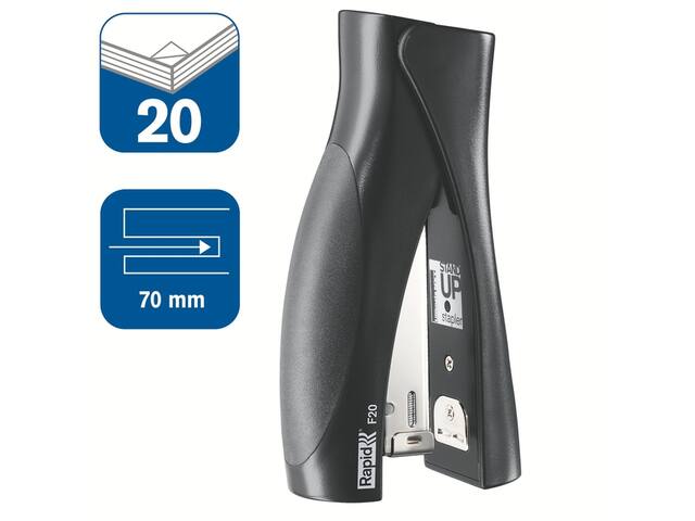 Nietmachine Rapid Fashion F20 Ultimate 20vel zwart