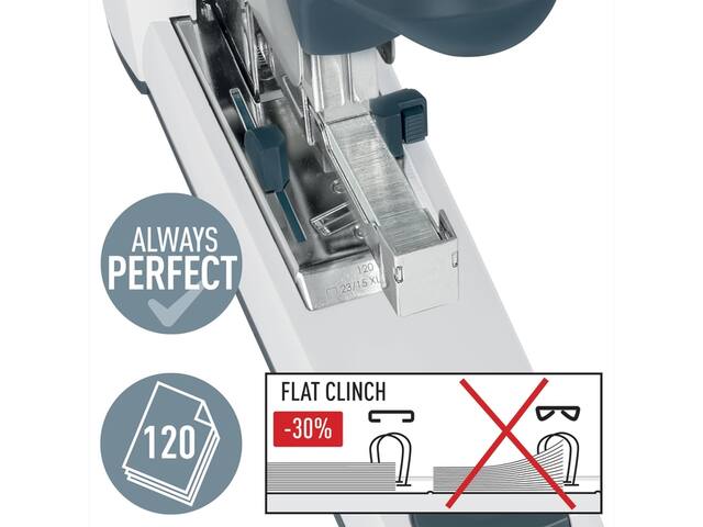 Nietmachine Leitz Heavy Duty Flat Clinch 120vel zi