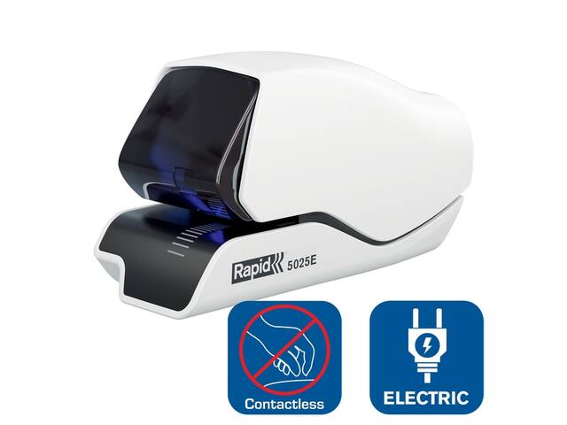 Nietmachine Rapid Supreme elektr 5025e 25vel wit