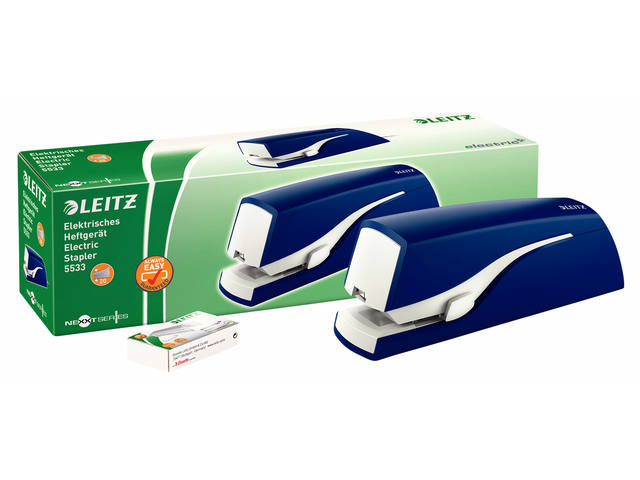 Nietmachine Leitz Nexxt 30 vel blauw