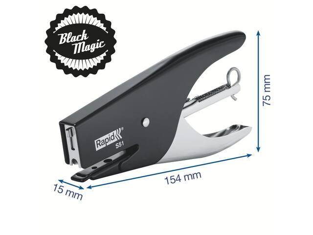 Niettang Rapid Classic S51 12 vel zwart