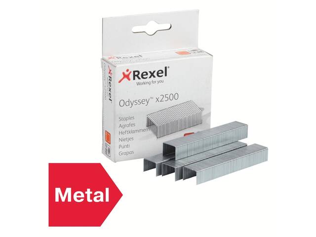 Nieten Rexel Odyssey verzinkt 2500st