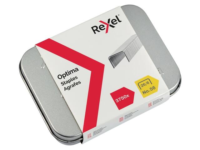 Nieten Rexel optima 26/6 nr 56 gegalv