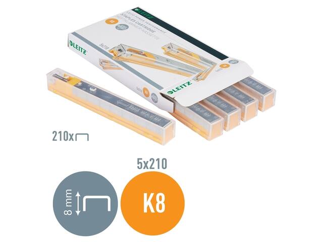 Nieten Leitz K8 26/8 verzinkt