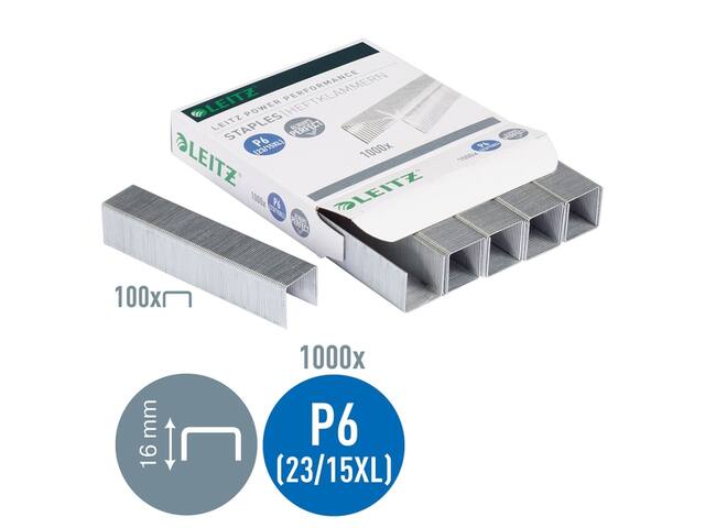 Nieten Leitz P6 23/15XL 1000st