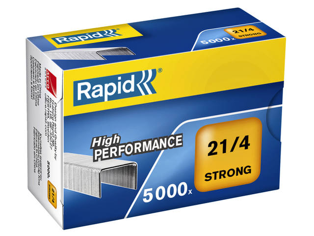 Nieten Rapid 21/4 gegalvaniseerd strong 5000st