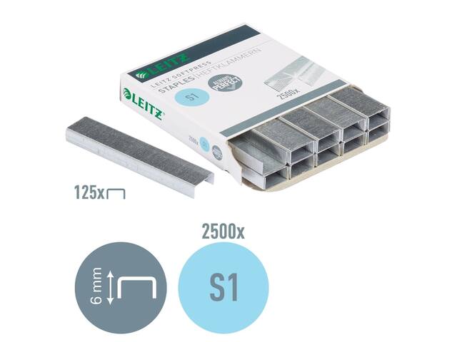 Nieten Leitz S1 softpress 2500st