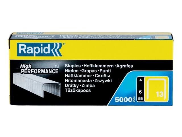 Nieten Rapid 13/6 gegalv 5000st