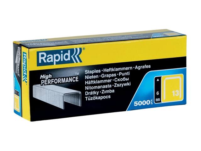 Nieten Rapid 13/6 gegalv 5000st