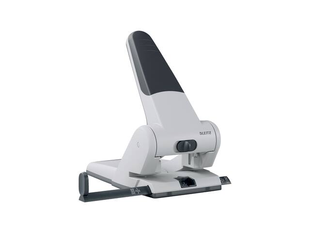 Perforator Leitz 5180 heavy duty 65 vel zilver