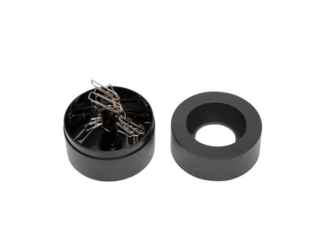 Papercliphouder MAUL Pro magnetisch 73mmx60mm zw