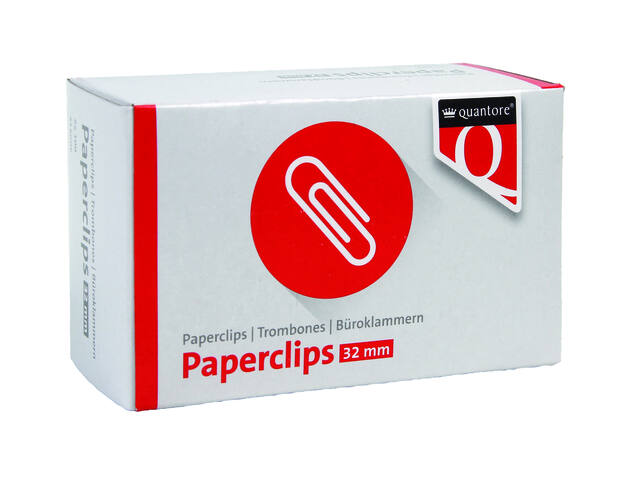 Paperclip Quantore R2 32mm kort