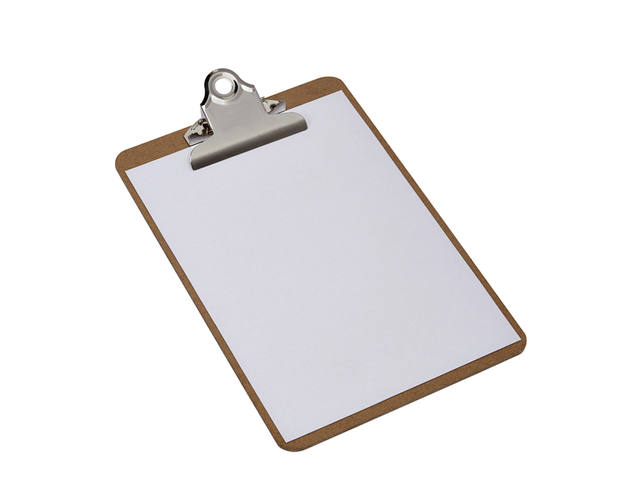 Klembord MAUL Classic A5 staand hardboard