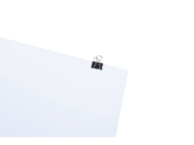 Papierklem MAUL 213 foldback 16mm zwart 12 stuks