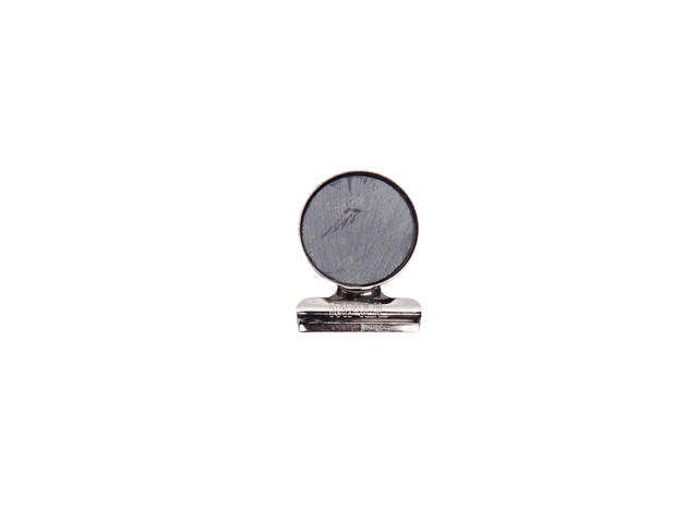 Papierklem MAUL Bulldog magneet 30mm zilver 2st