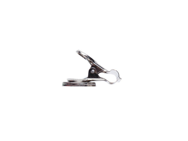 Papierklem MAUL Bulldog magneet 52mm zilver 2st