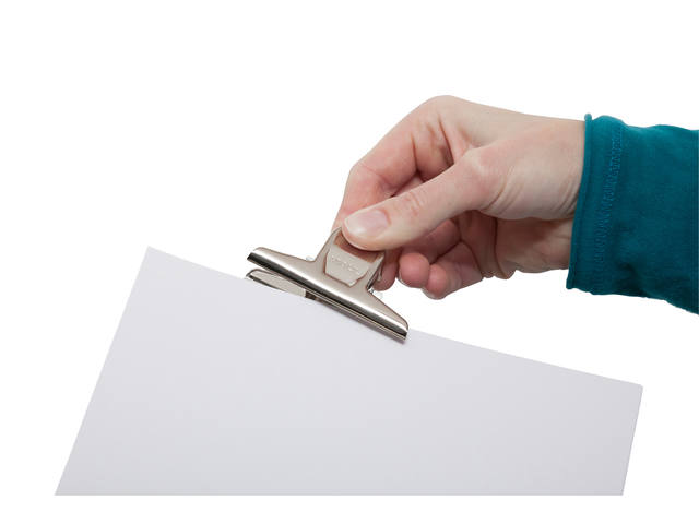 Papierklem MAUL Pro 75mm zilver
