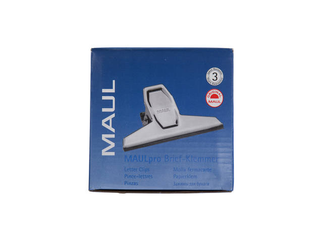 Papierklem MAUL Pro 95mm nikkel