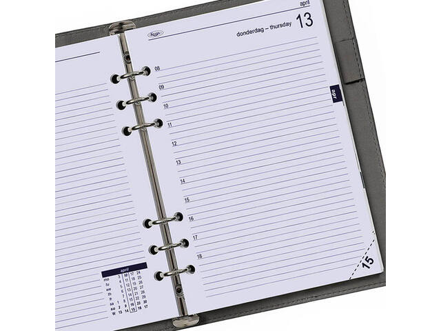 Agendavulling 2027 Kalpa A5 1dag/1pagina
