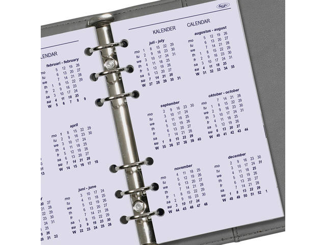 Agendavulling 2027 Kalpa Personal 1dag/1pagina
