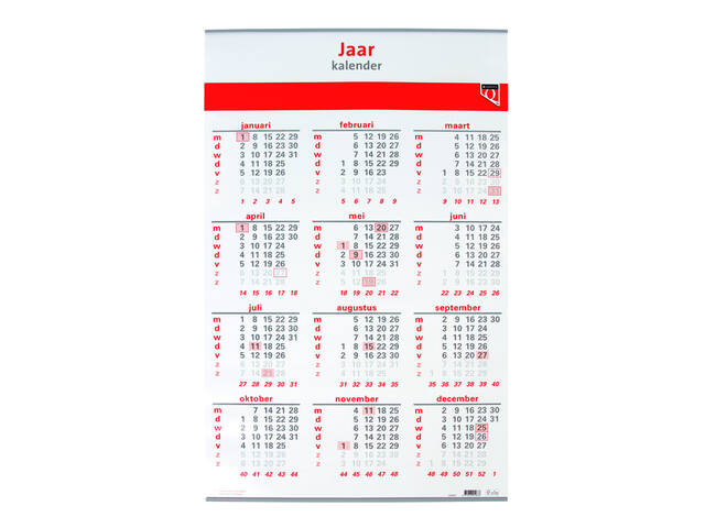 Jaarkalender 2027 Quantore