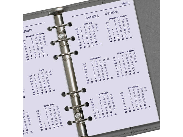 Agendavulling 2027 Kalpa Personal 7dagen/2pagina s