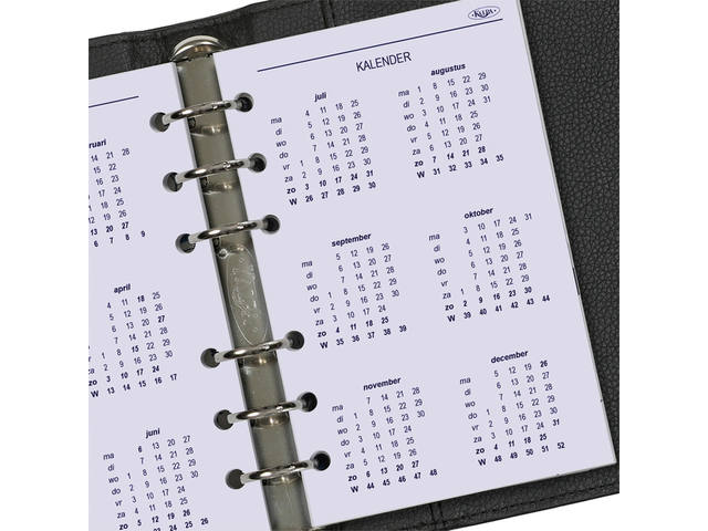 Agendavulling 2027 Kalpa Senior 1dag/1pagina