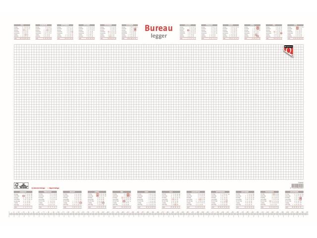 Bureau-onderlegblok 2027 Quantore 60x40cm