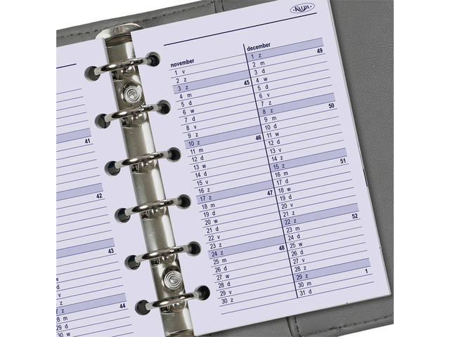 Agendavulling 2027 Kalpa Pocket 1dag/1pagina