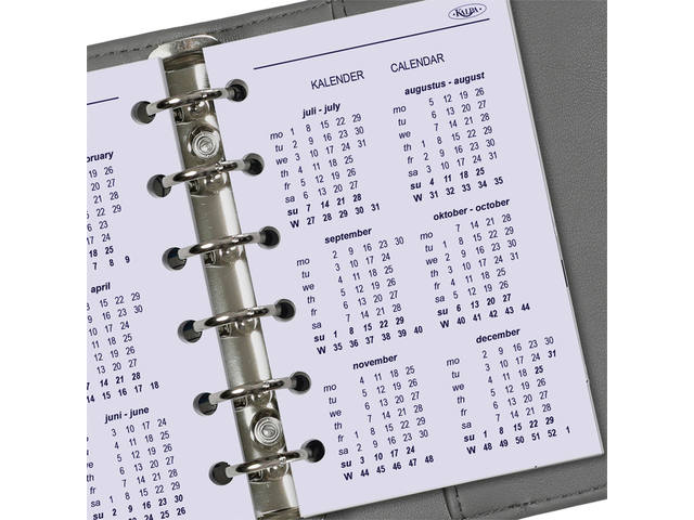 Agendavulling 2027 Kalpa Pocket 1dag/1pagina