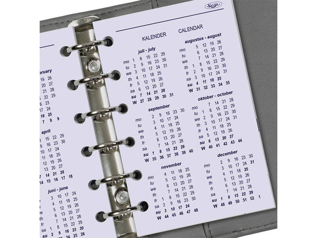 Agendavulling 2027 Kalpa Pocket 7dagen/2pagina s