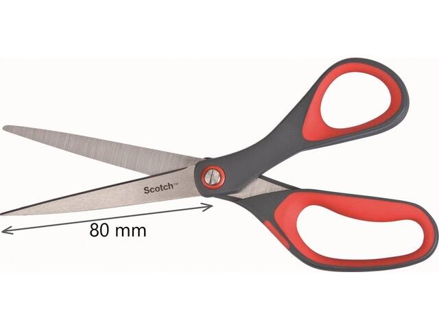 Schaar Scotch 20cm precision rood blister