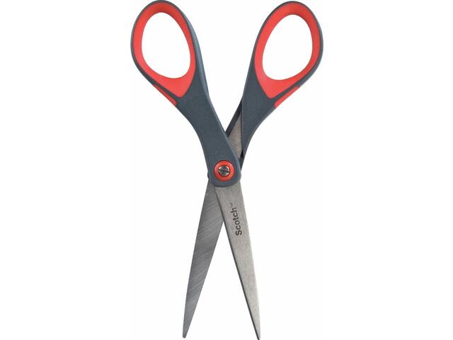 Schaar Scotch 18cm precision rood blister
