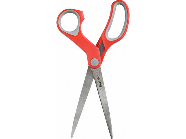 Schaar Scotch 18cm comfort rood blister