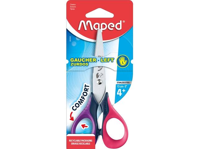 Kinderschaar Maped Sensoft 13cm linkshandig