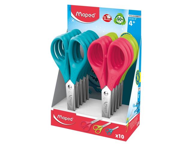 Kinderschaar Maped Essentials 13cm links 10st