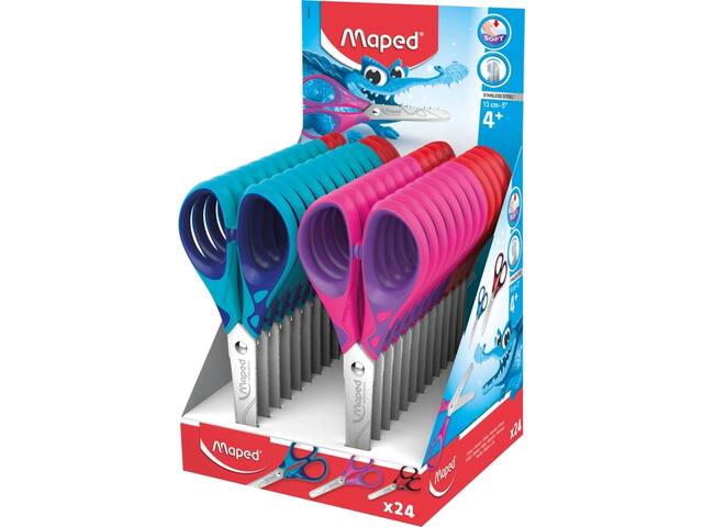 Kinderschaar Maped Essentials Soft 13cm displ 24st