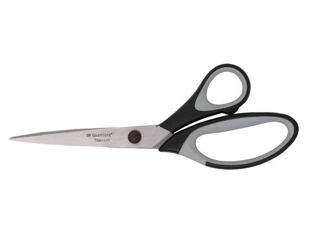 Schaar Quantore 210mm titanium + soft grip handvat