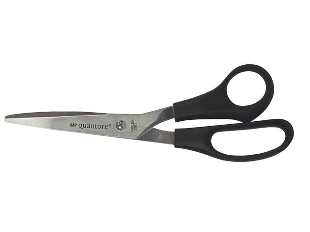 Schaar Quantore 210mm +plastic handvat zwart