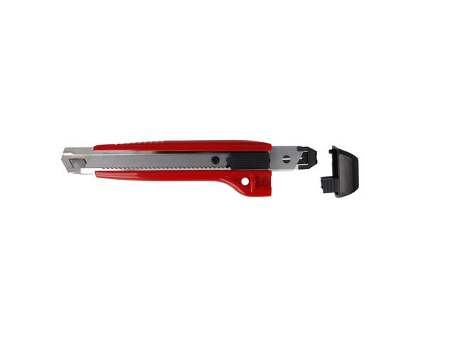 Snijmes Westcott premium 18mm schuif rood
