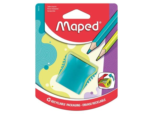 Puntenslijper Maped Boogy 2gaats assorti