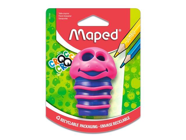 Puntenslijper Maped Croc Croc Bug 2gaats assorti