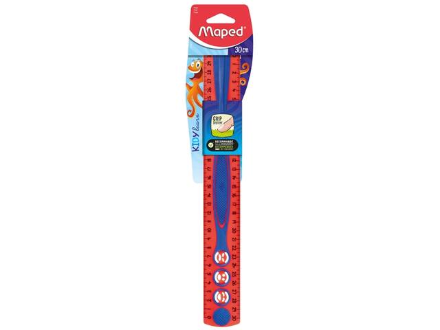 Liniaal Maped Kidy grip 30cm assorti