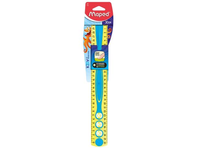 Liniaal Maped Kidy grip 30cm assorti