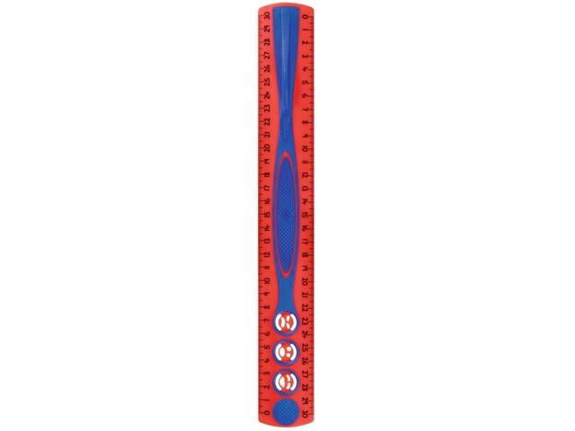 Liniaal Maped Kidy grip 30cm assorti