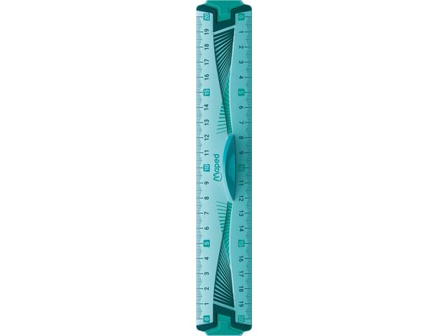 Liniaal Maped Flex met grip 20cm assorti