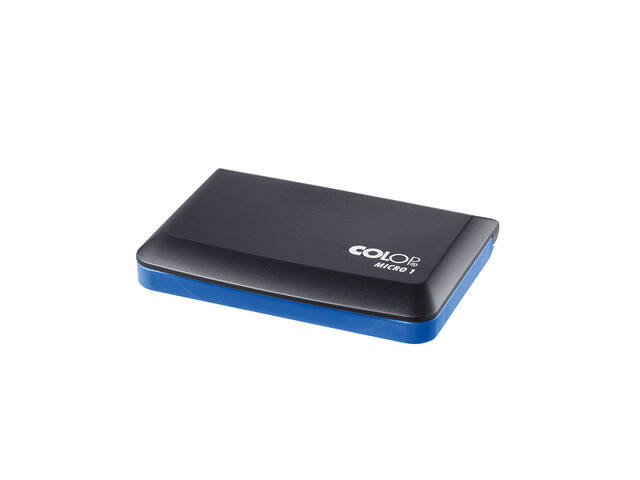 Inktkussen Colop Micro 1 90x50mm blauw