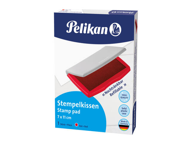 Stempelkussen Pelikan 2e 110x70mm rood