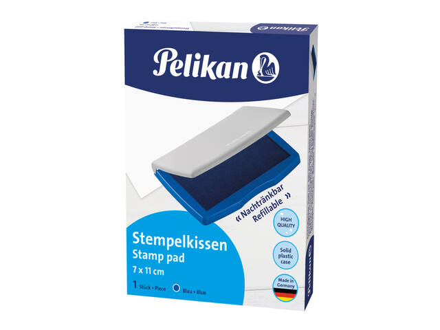 Stempelkussen Pelikan 2e 110x70mm blauw
