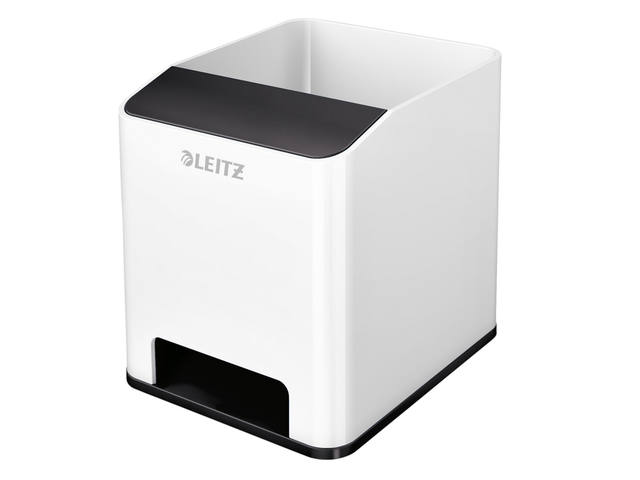 Pennenhouder Leitz WOW wit/zwart